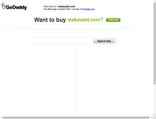 Tablet Screenshot of makaubet.com